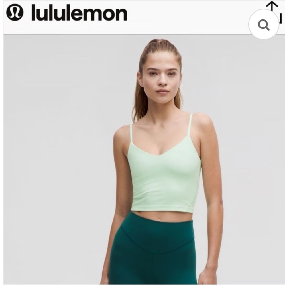 lululemon athletica Align Cropped Cami Size 10